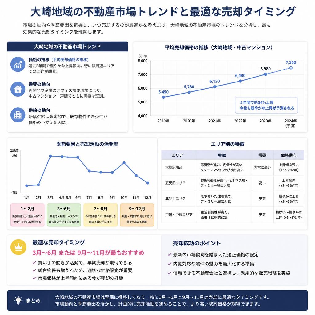 売却のタイミングを見極める