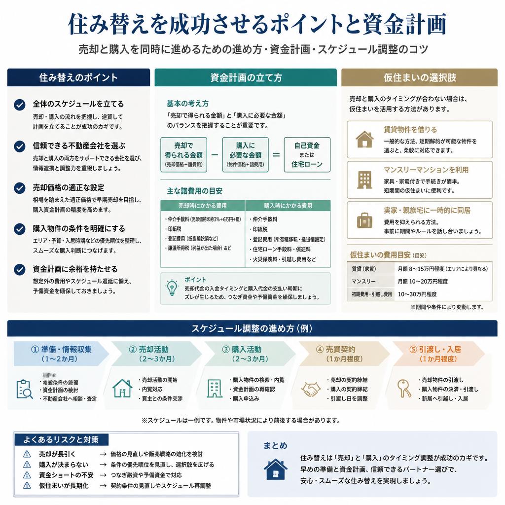 スムーズな住み替えを実現する方法