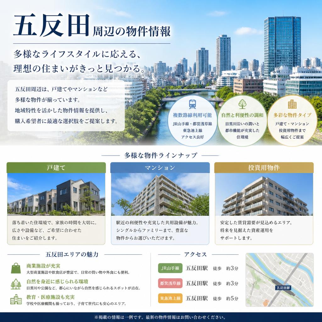 豊富な物件情報