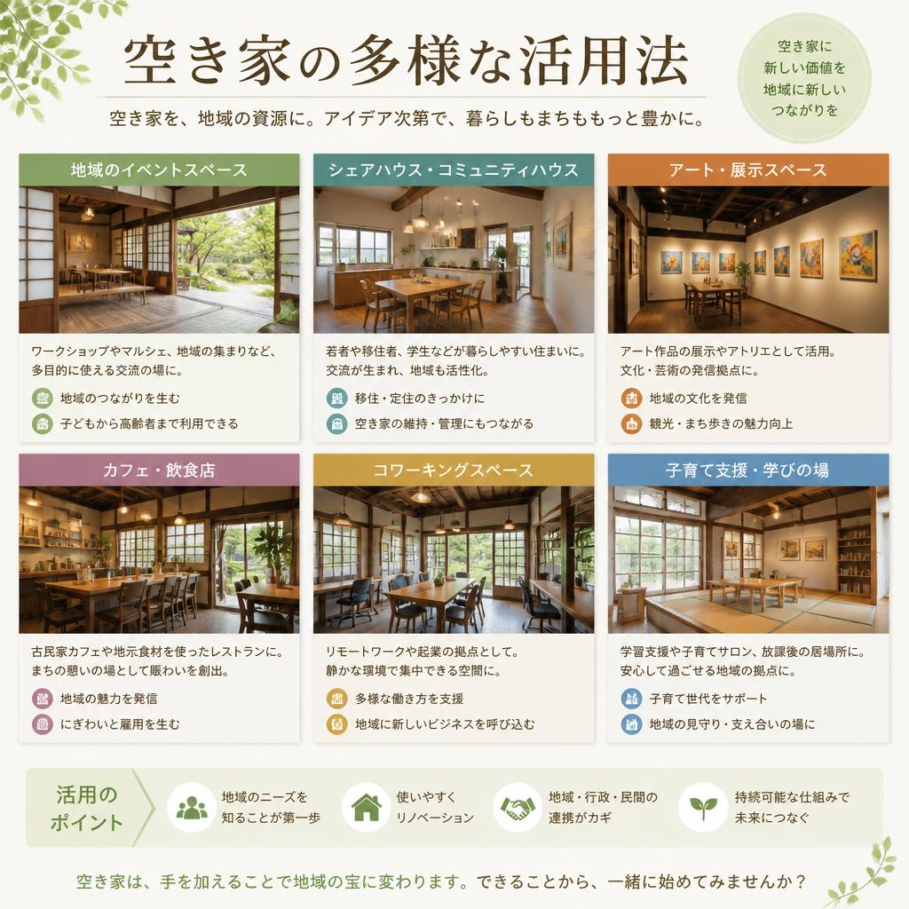 空き家活用法のご提案