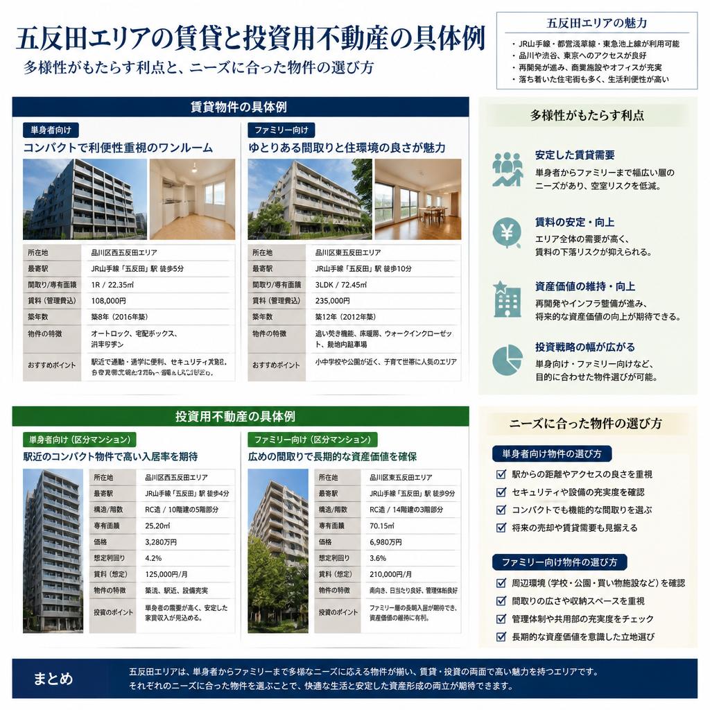 多様な物件選択肢の重要性