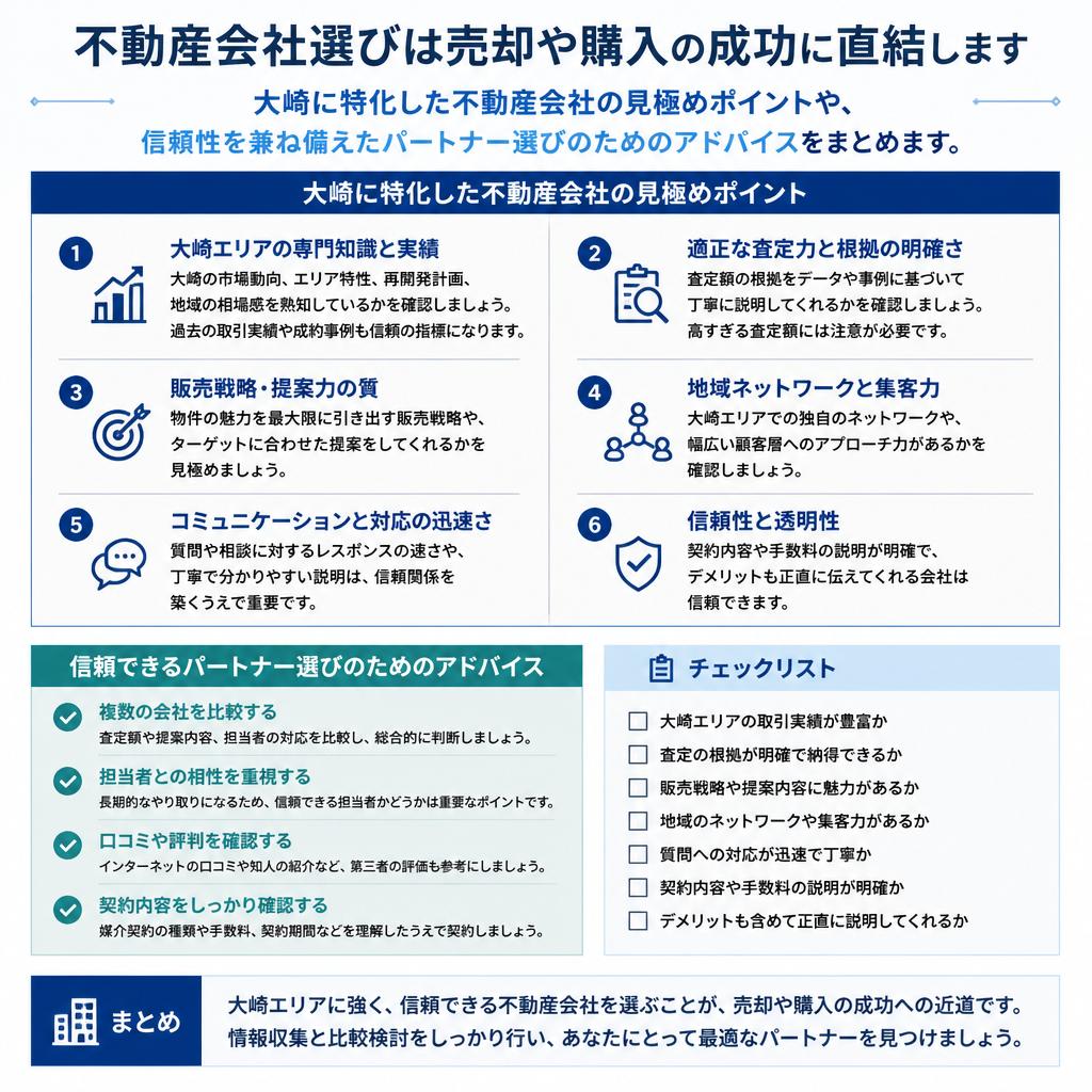 信頼できる不動産会社の選び方