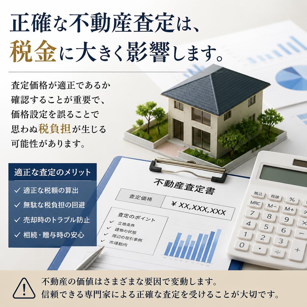 不動産査定の重要性と税金への影響