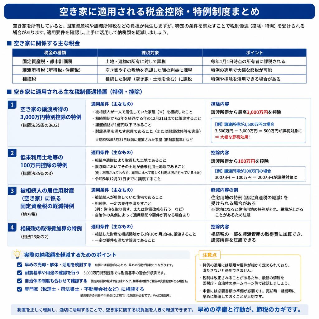 税金控除の活用法を知っておこう