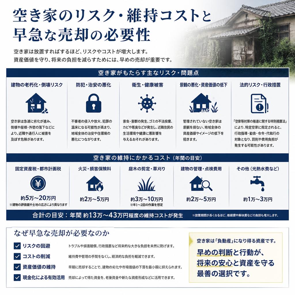 2. 空き家の持つ課題とは？