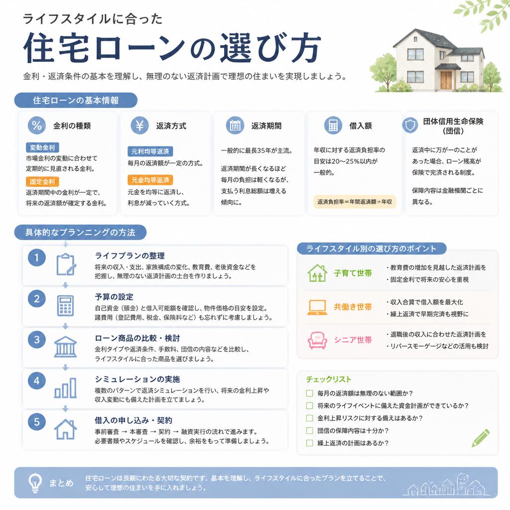 住宅ローンの基礎知識