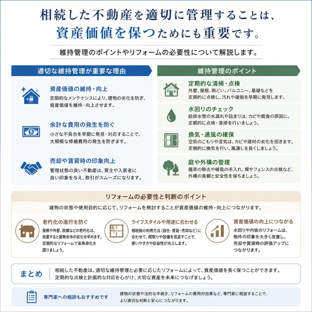 不動産管理の重要性